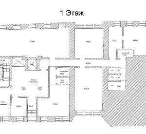 Борисоглебский пер, д 6 стр 3, Москва 1 398.0  Аренда
