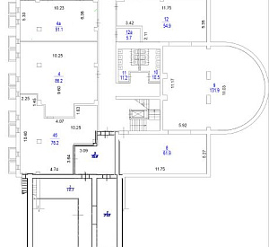 Бизнес центр "StreamLine Plaza" Цоколь 489.6  Продажа