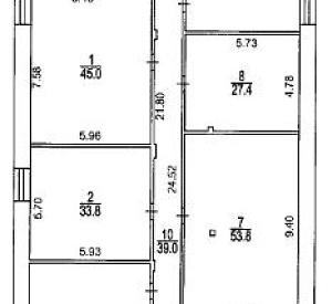Дашков пер, д 5, Москва Здание целиком 1210.8  Продажа