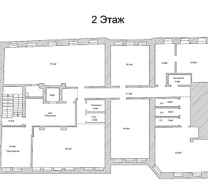 Борисоглебский пер, д 6 стр 3, Москва 2 420.0  Аренда