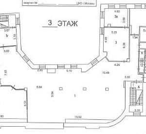 Полянка Б. ул, д 2/10 стр 1, Москва Здание целиком 2554.4  Продажа
