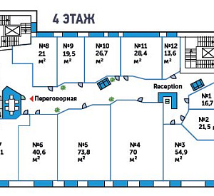 Кривоколенный пер, д 12 стр 1, Москва 4 553.0  Продажа
