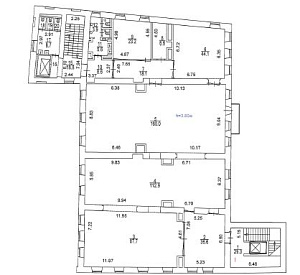 Московская Межевая Канцелярия Здание целиком 1713.0  Продажа