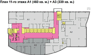 Бизнес-центр "Кутузофф Тауэр" 11 460.0 207 Аренда