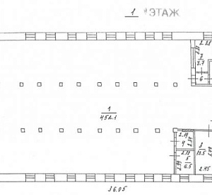 Шарикоподшипниковская ул, д 13 стр 36, Москва Здание целиком 1177.0  Аренда