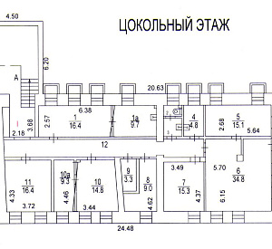 Гиляровского ул, д 10 стр 1, Москва Здание целиком 1216.0  Продажа