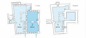 Покровка ул, д 3/7 стр 1а, Москва Многоярусный блок 297.0  Аренда