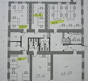 Александра Солженицына ул, д 6, Москва Секция 541.0  Аренда