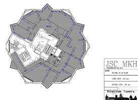 Бизнес-центр "Riverside Towers" 9 384.0  Аренда