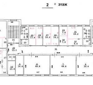 Сокольнический Вал ул, д 1 стр 1, Москва/ д. 1/2, стр. 1 Здание целиком 3664.0 625 Аренда