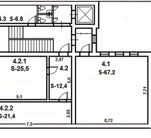 Лесная ул, д 57 стр 5, Москва Здание целиком 924.0  Аренда