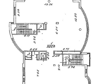 Погорельский пер, д 7 стр 2, Москва Здание целиком 1739.0  Продажа