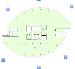 Деловой центр "Кантри Парк III" 15 1350.0  Продажа