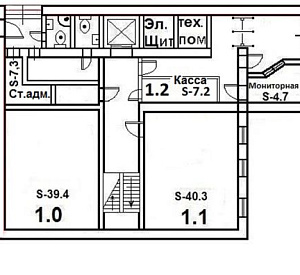 Лесная ул, д 57 стр 4, Москва Здание целиком 968.0  Аренда