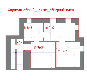 Харитоньевский Малый пер, д 9/13 стр 5, Москва Здание целиком 212.0  Продажа