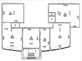 Циолковского ул, д 7, Москва 1 303.0  Аренда