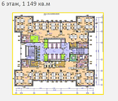 Бизнес-центр "Домников", "Здание Башни" 6 1149.0  Аренда