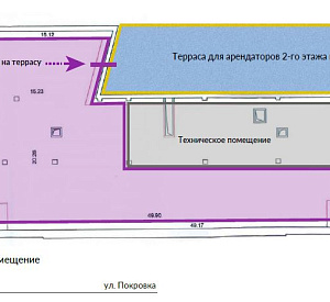 Покровка ул, д 8, Москва Мансарда 665.0  Аренда