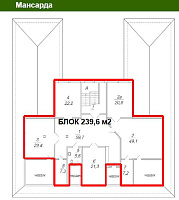 Чаплыгина ул, д 9 стр 1, Москва Мансарда 240.0  Аренда