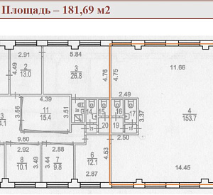 Спасский туп, д 8 стр 1, Москва Секция 722.0  Аренда