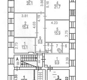 Полянка Б. ул, д 43 стр 2, Москва Здание целиком 584.0  Продажа