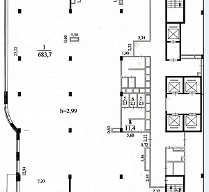 Бизнес-центр "Полларс" 14 725.4  Продажа