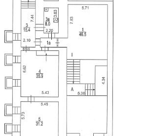 Дашков пер, д 5, Москва Здание целиком 1210.8  Продажа
