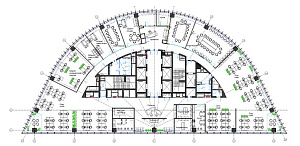 МФК "Китайский деловой центр"/ Бизнес-центр "ПАРК ХУАМИН" Диапазон 15934.0 1220 Аренда