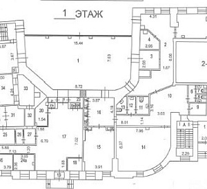 Полянка Б. ул, д 2/10 стр 1, Москва Здание целиком 2554.4  Продажа