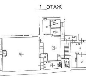 Мясницкая ул, д 14/2 стр 1, Москва Многоярусный блок 263.0  Аренда