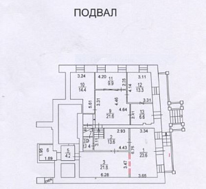 Новослободская ул, д 14/19 стр 8, Москва Многоярусный блок 204.3  Продажа