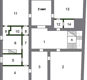 Мира пр-кт, д 20 корп 2, Москва Здание целиком 800.0  Продажа