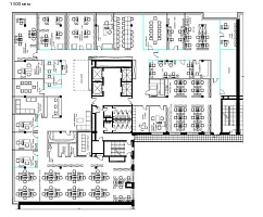 МФК "Мякининская Пойма", Бизнес-центр "Кубик", секция А 11 1290.0  Аренда