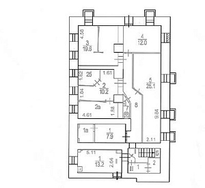 Полянка Б. ул, д 43 стр 2, Москва Здание целиком 584.0  Продажа