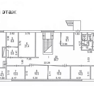 Земляной Вал ул, д 68/18 стр 3, Москва Здание целиком 692.0  Аренда