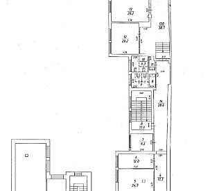 Бакунинская ул, д 50 стр 1, Москва 1 1065.0  Аренда