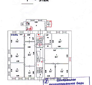 Коптельский 1-й пер, д 10 стр 1, Москва  Здание целиком 626.7  Продажа