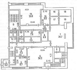 Тверской б-р, д 16 стр 5, Москва 1 220.0  Аренда