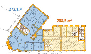 Якиманка Б. ул, д 17/2 стр 1, Москва 4 209.0  Аренда