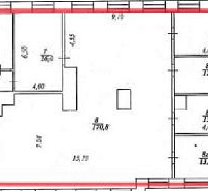 Тессинский пер, д 5 стр 1, Москва 4 305.0  Аренда