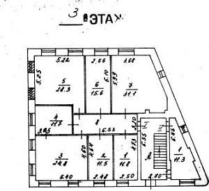 Почтовая Б. ул, д 38 стр 5, Москва Здание целиком 733.0  Продажа