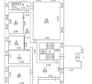 Дашков пер, д 5, Москва Здание целиком 1210.8  Продажа