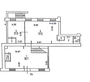 Ленинский пр-кт, д 69, Москва Многоярусный блок 318.0  Аренда