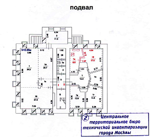 Коптельский 1-й пер, д 10 стр 1, Москва  Здание целиком 626.7  Продажа